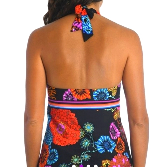 NWT Trina Turk Electric Reef Tankini Top - Picture 8 of 9